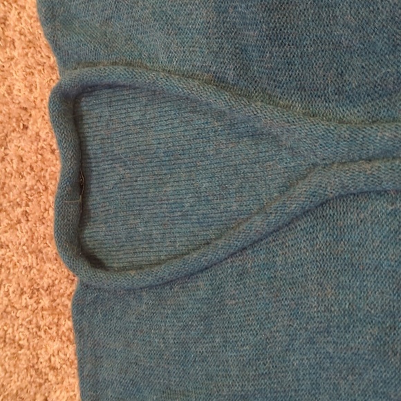 Origin Alpaca XL Women's 100% Alpaca Sweater Made In Peru Metal Detail Warm Boho - Picture 7 of 14